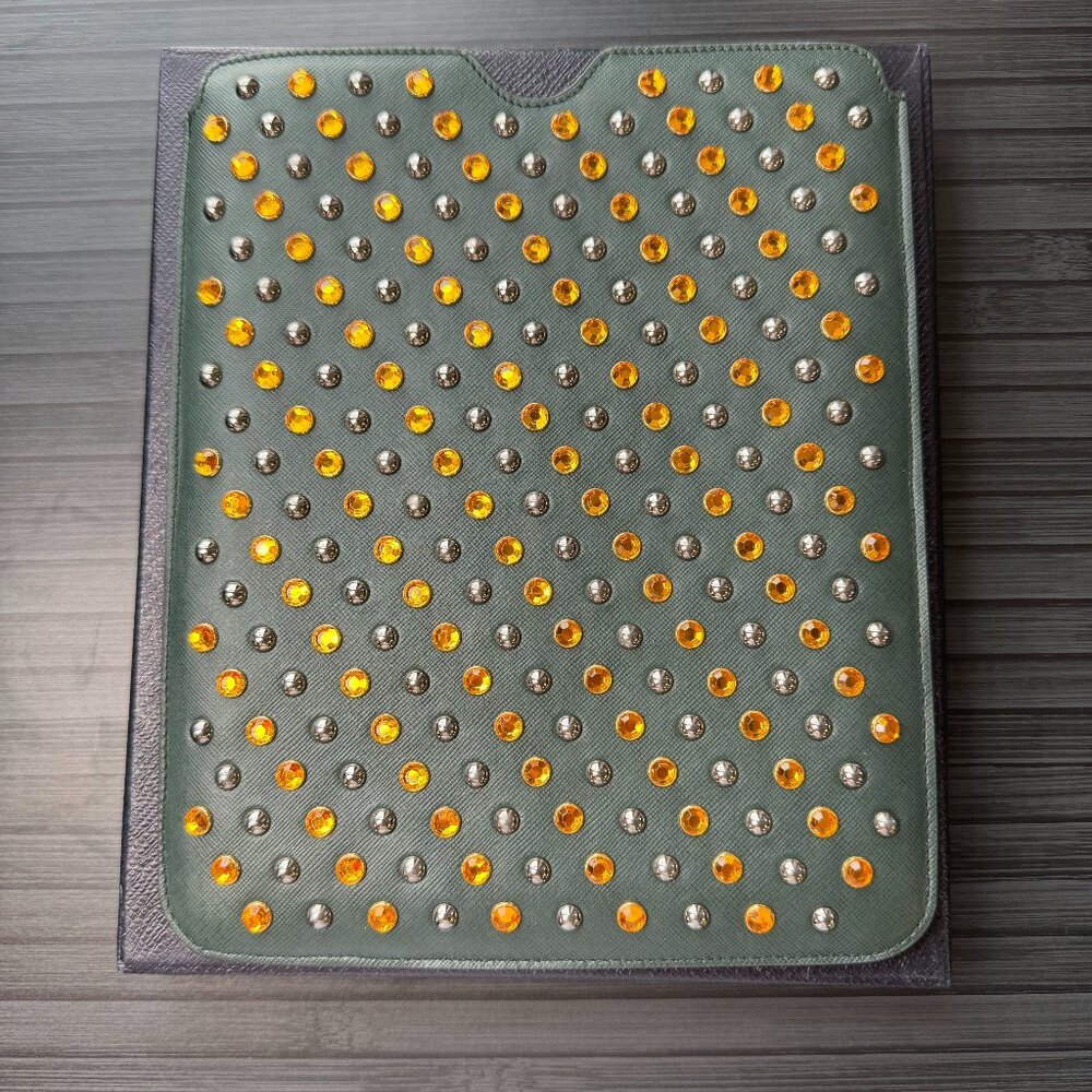 New Prada Saffiano Leather and Crystals iPad Mini Case